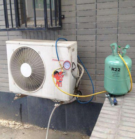 日土空调加氟