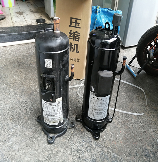 日土中央空调压缩机的更换维修